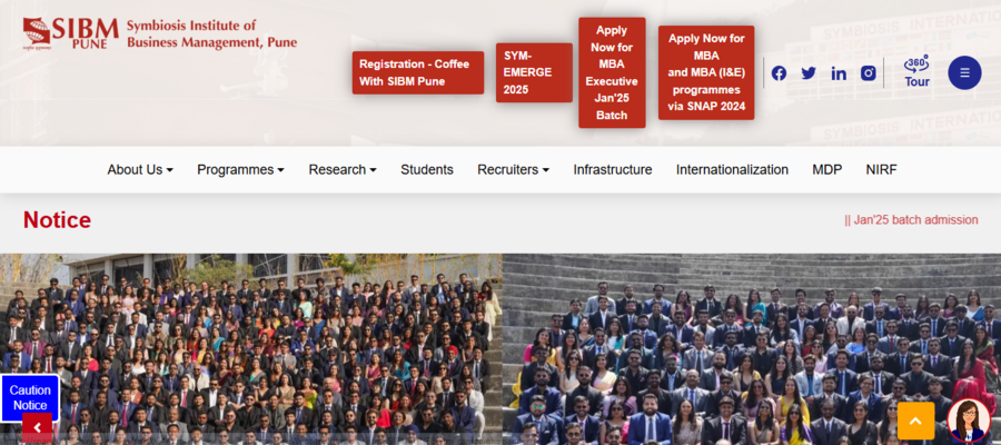 Symbiosis Institute of Business Management